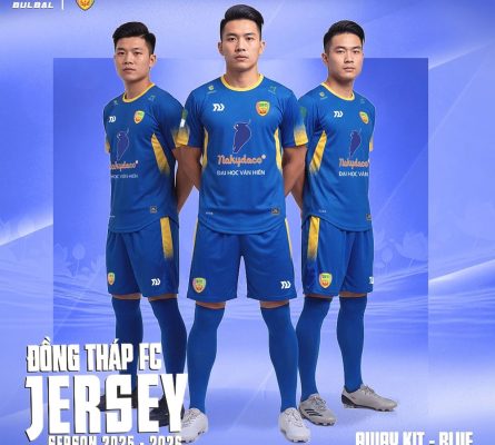 Bộ Thi đấu Đồng Tháp FC  2025/26 – Xanh bích