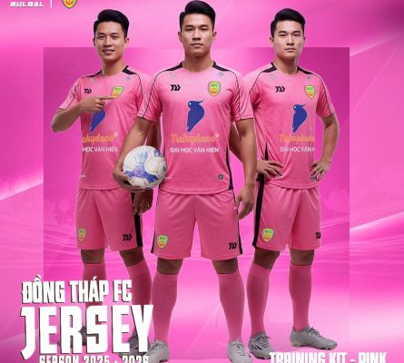 Bộ Thi đấu Đồng Tháp FC  2025/26 – Hồng