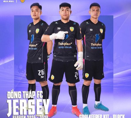 Bộ Thi đấu Đồng Tháp FC  2025/26 – Đen