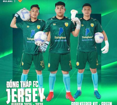 Bộ Thi đấu Đồng Tháp FC  2025/26 – Xanh rêu