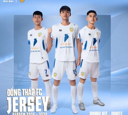 Bộ Thi đấu Đồng Tháp FC  2025/26 – Trắng